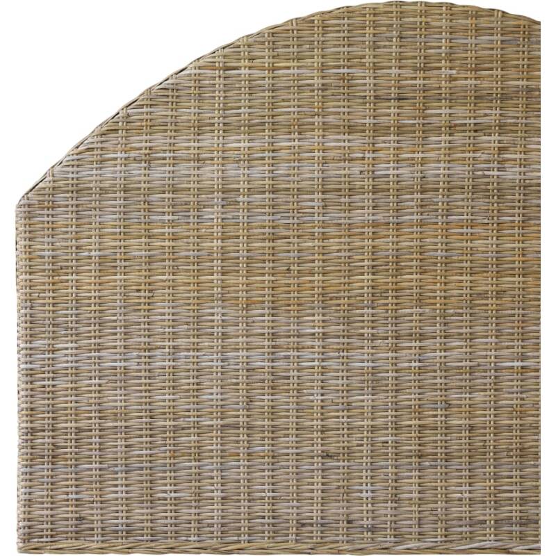 Tête de lit en en tige de kubu Louison H 110 x L 160 x P 8 cm
