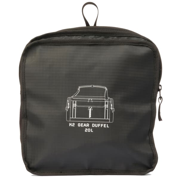 Bagagerie de voyage K2 GEAR DUFFLE 20L BLACK