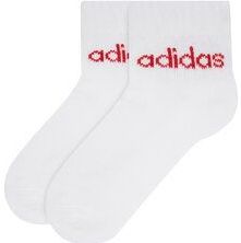 adidas - Lineaire - Enkelsokken - Wit - 5 Paar