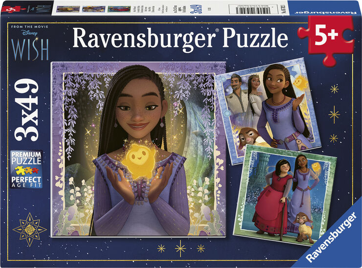 Ravensburger puslespil Ravnsburger 3*49 brikker ass