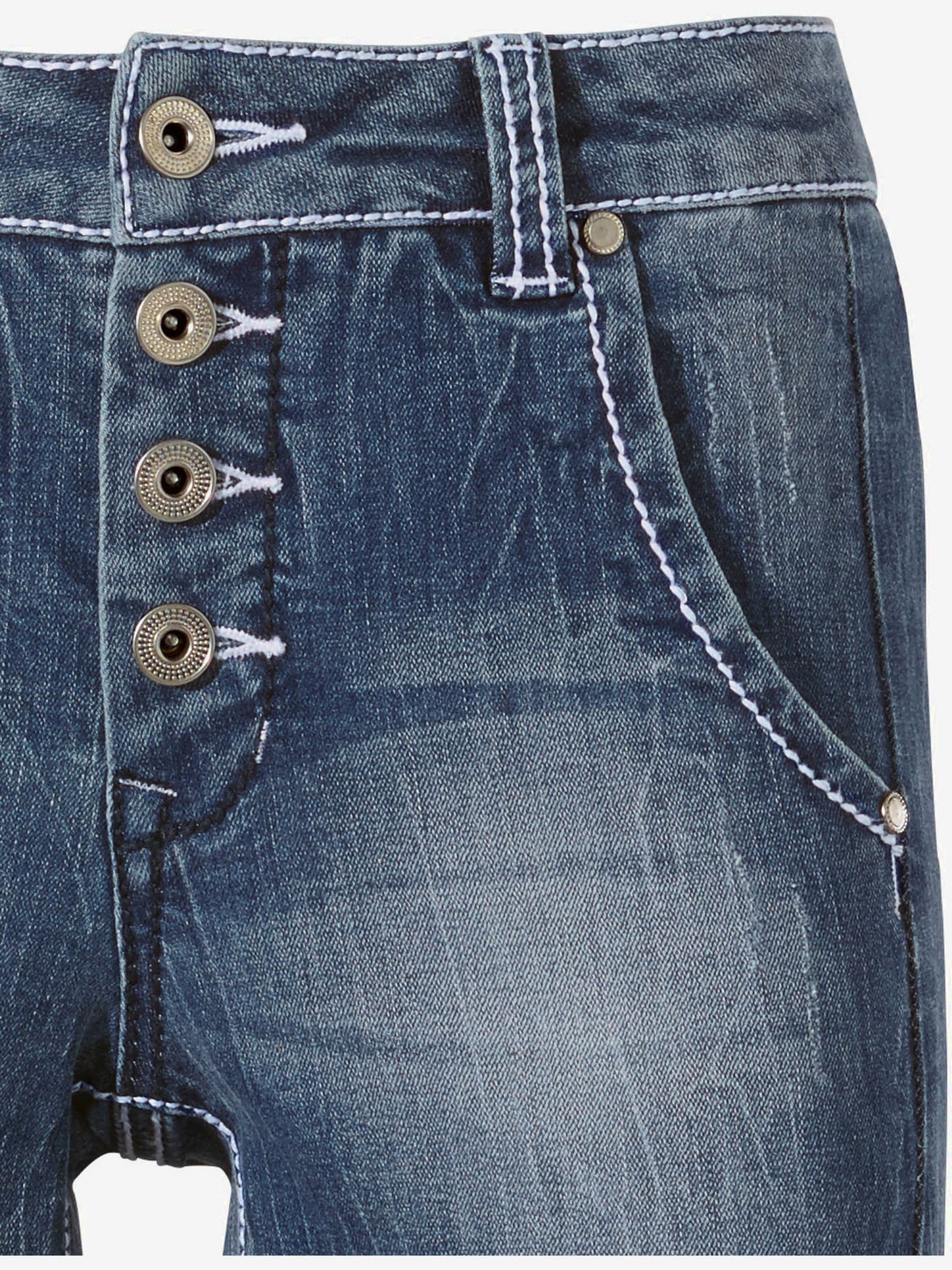 Jeans boyfriend coupe droite