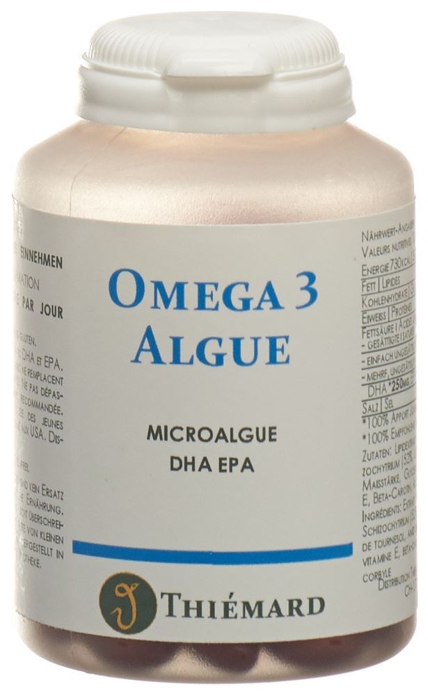 Thiémard Omega 3 Alge DHA EPA Kaps 500 mg 100 Stk