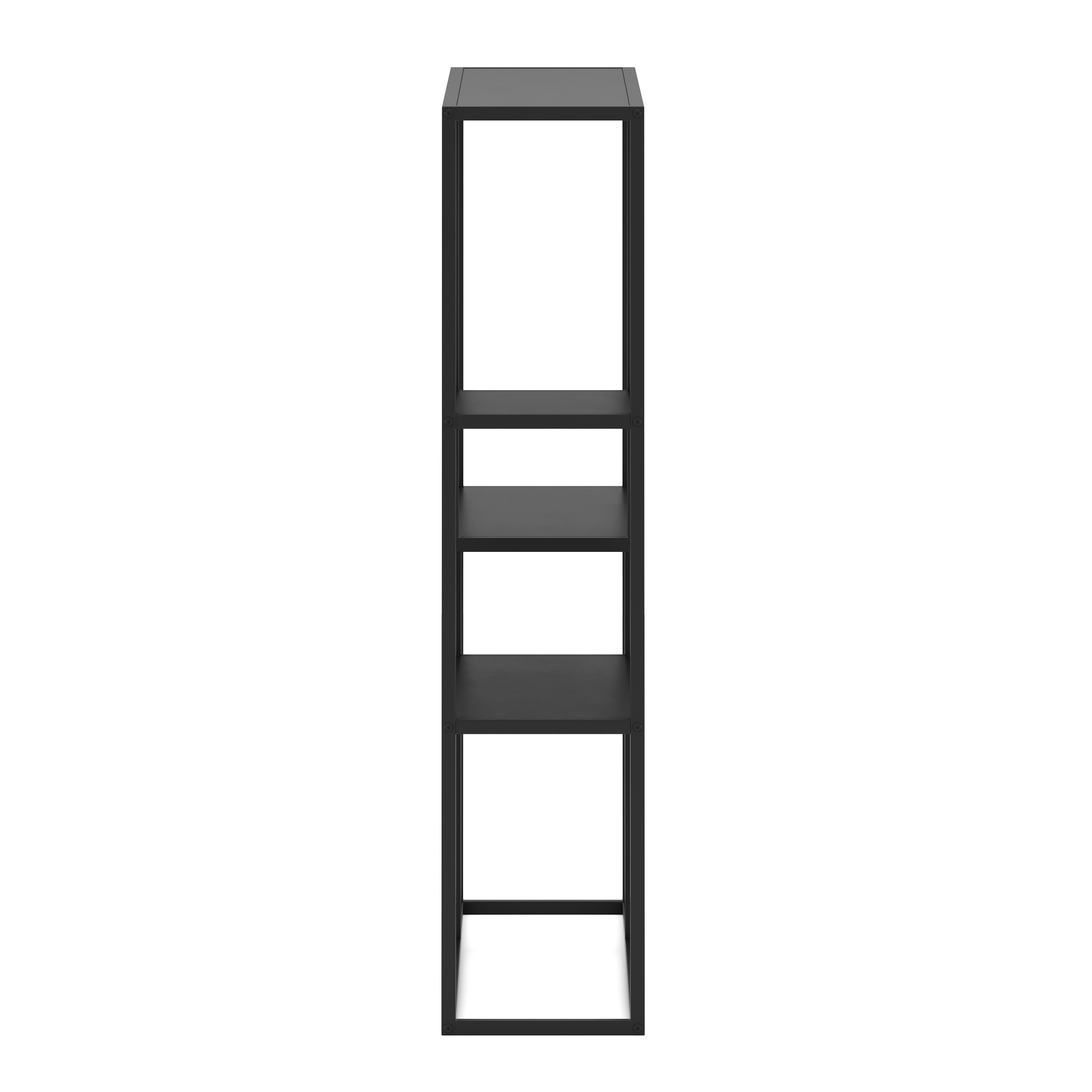 Wandregal Metall NITE 75 x 91 cm schwarz