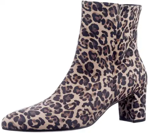 Gabor beige luipaard 75.701.32 - maat 9 enkellaars beige luipaard - maat 9 Calandschoen
