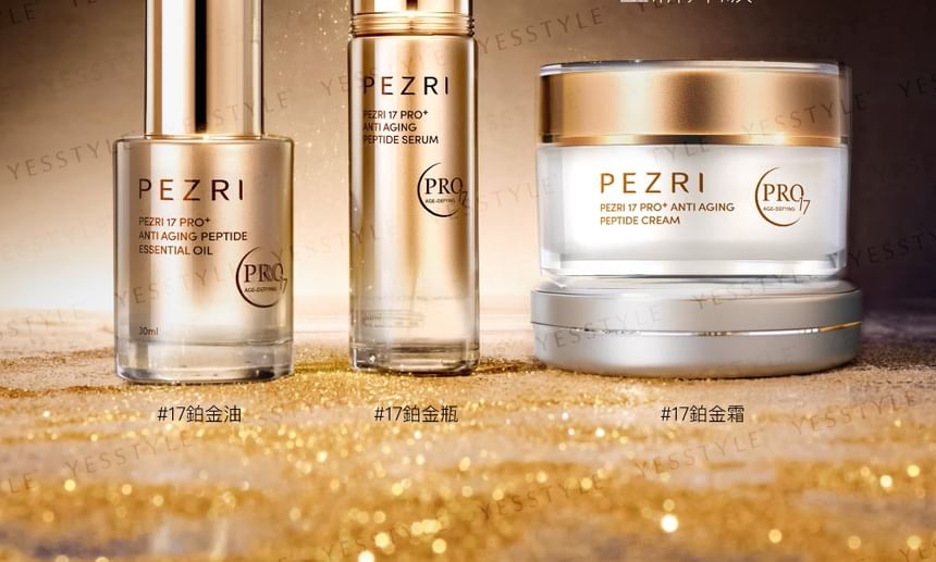 PEZRI - 17 Pro+ Anti-Aging Peptide Essentiële Olie