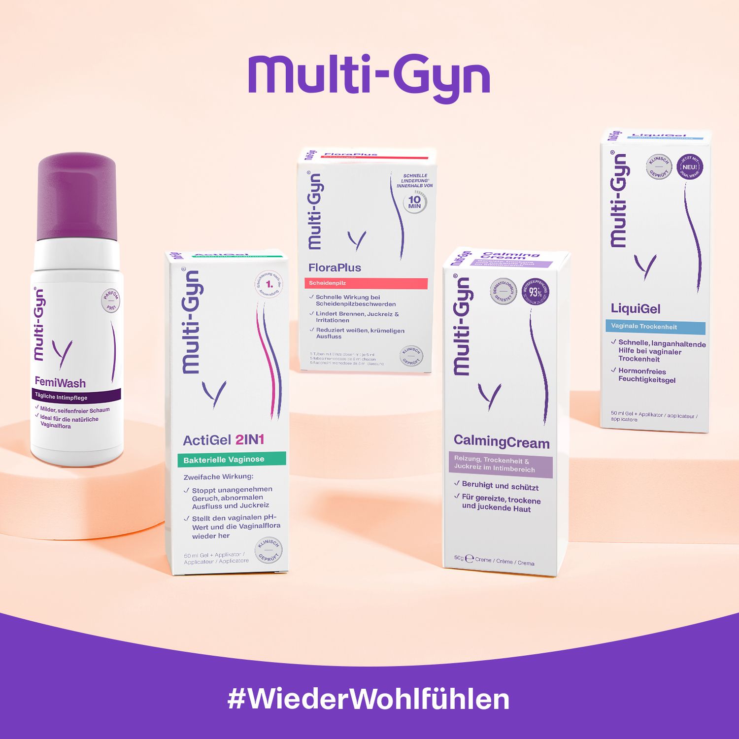 Multi-Gyn FloraPlus – schnelle Wirkung bei Scheidenpilzsymptomen