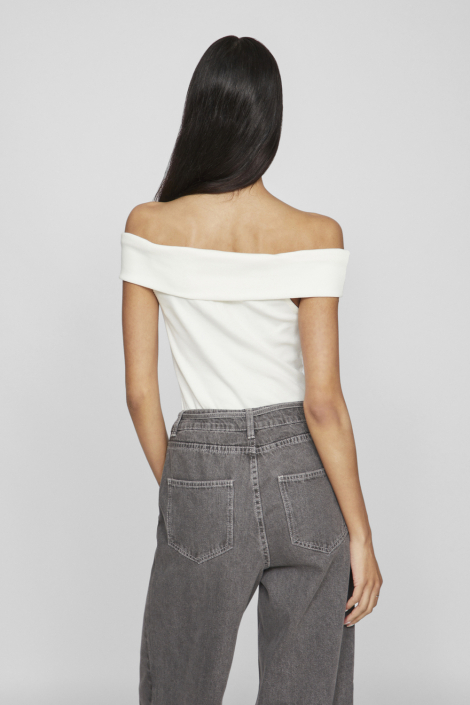 Vila beige dames top