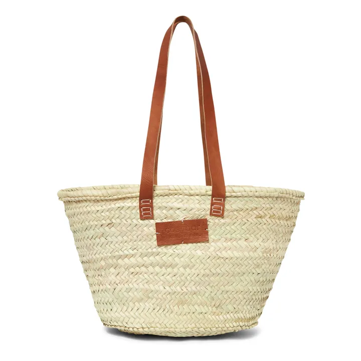 Cosydar Panier avec anse en cuir