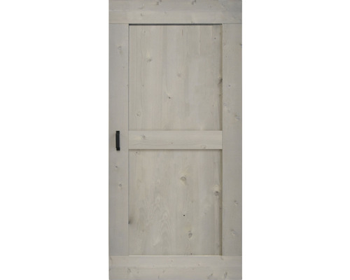 Pertura schuifdeur complete set Yorick Midbar Vintage grijs 950x2150 mm incl. rail met spaakwiel, krukset