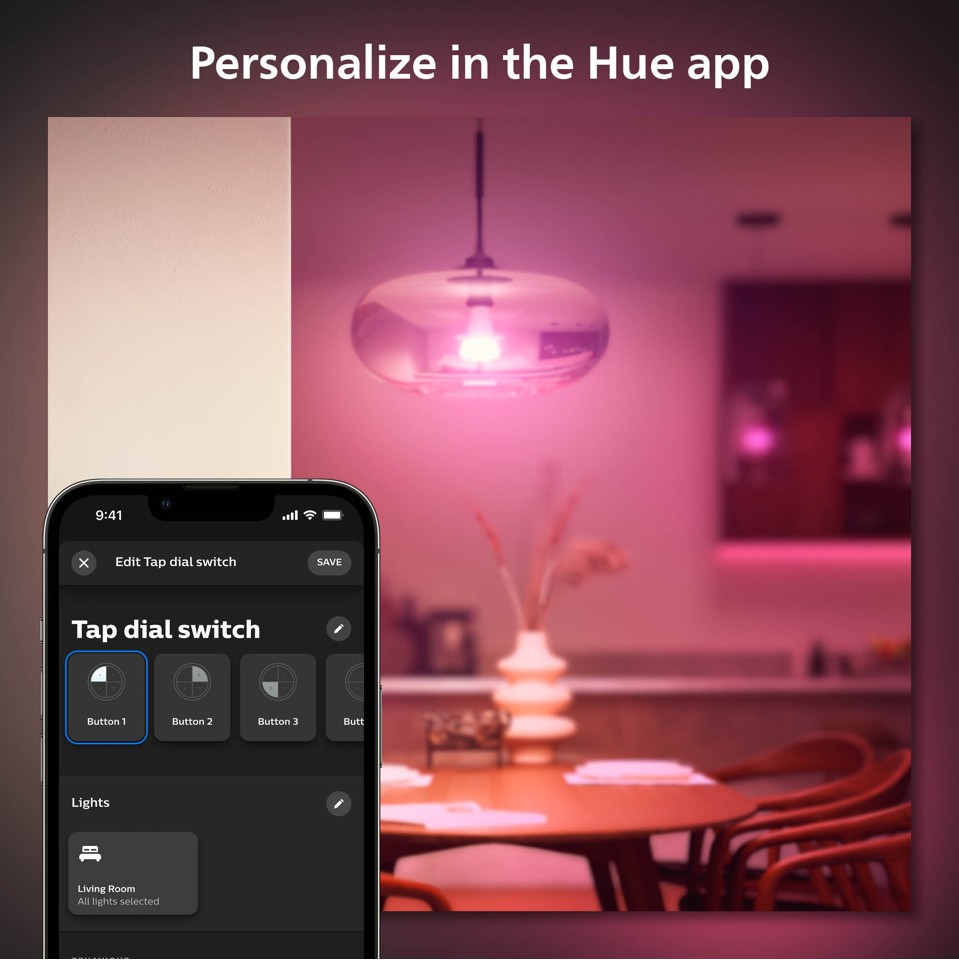 Philips Hue - Tap Dial switch EU White