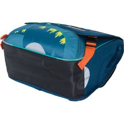 Cartable Dino - 38 cm - 2 compartiments - marine et bleu - Oberthur