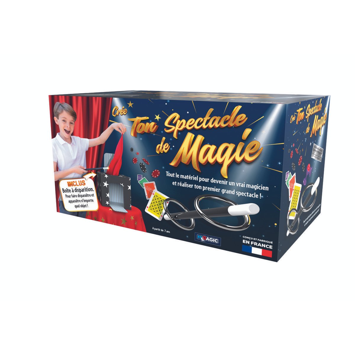 Coffret Crée ton spectacle de magie