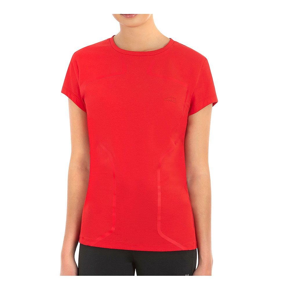 Equiline CECILYE - Tee-shirt Femme allarmed red