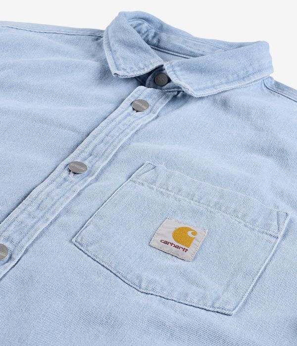 Carhartt WIP Ody Olympia Hemd (blue stone bleached)