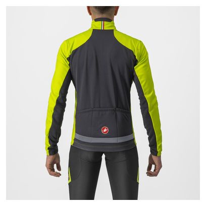 Veste Castelli Transition 2 Jaune Fluo/Noir