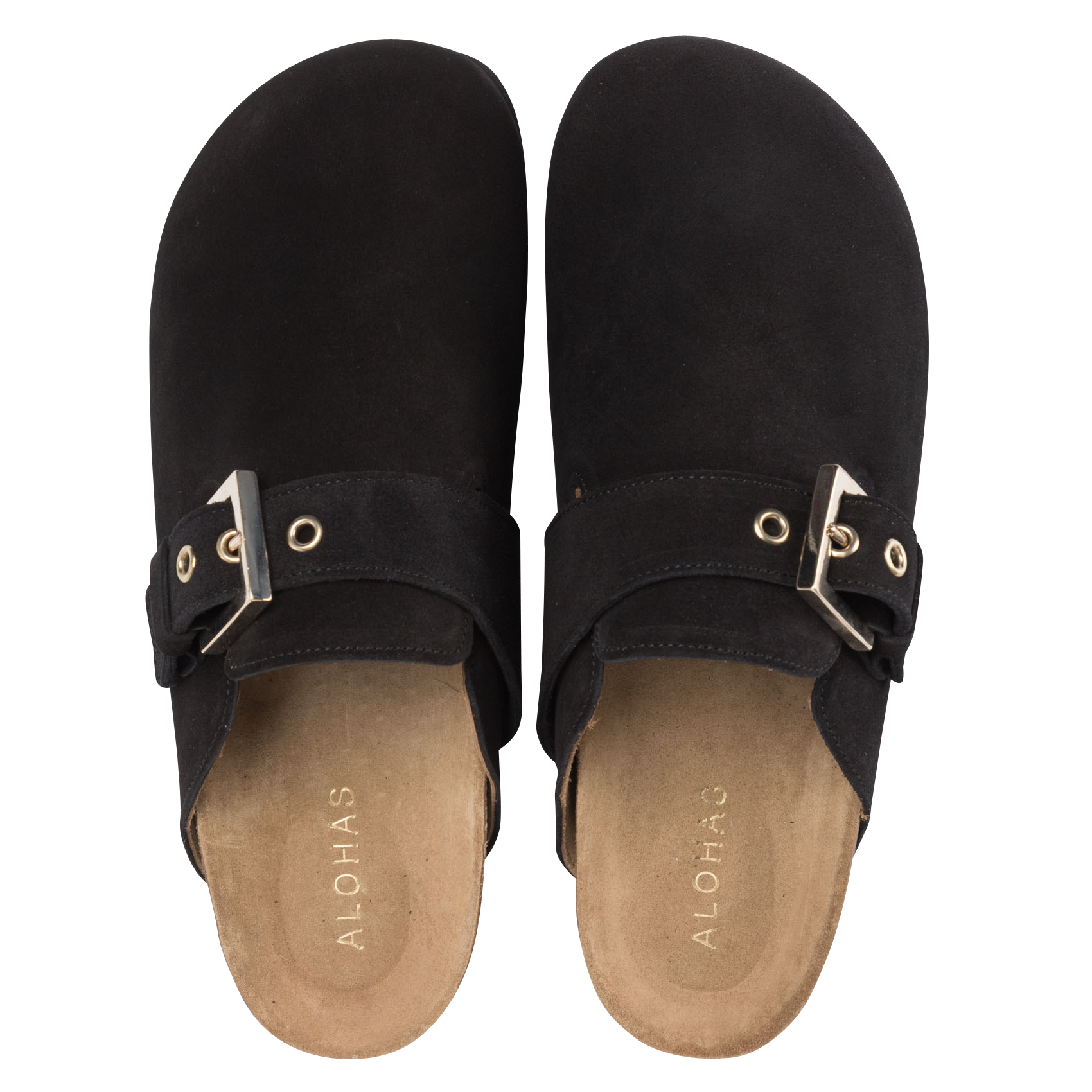 COZY - Sabots en cuir | Noir