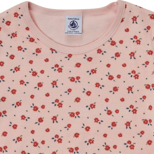 Petit Bateau - CAGEOT - Rose / Rouge