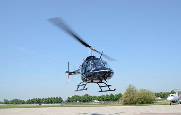 Hubschrauber-Rundflug ab Trier-Föhren als Geschenk
