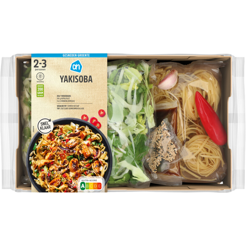 AH Gesneden verspakket yakisoba