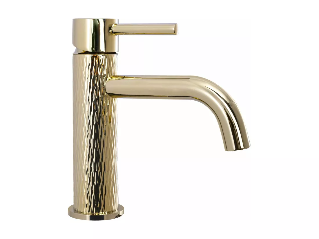 Robinet De Lavabo Rea Lugano Low Gold