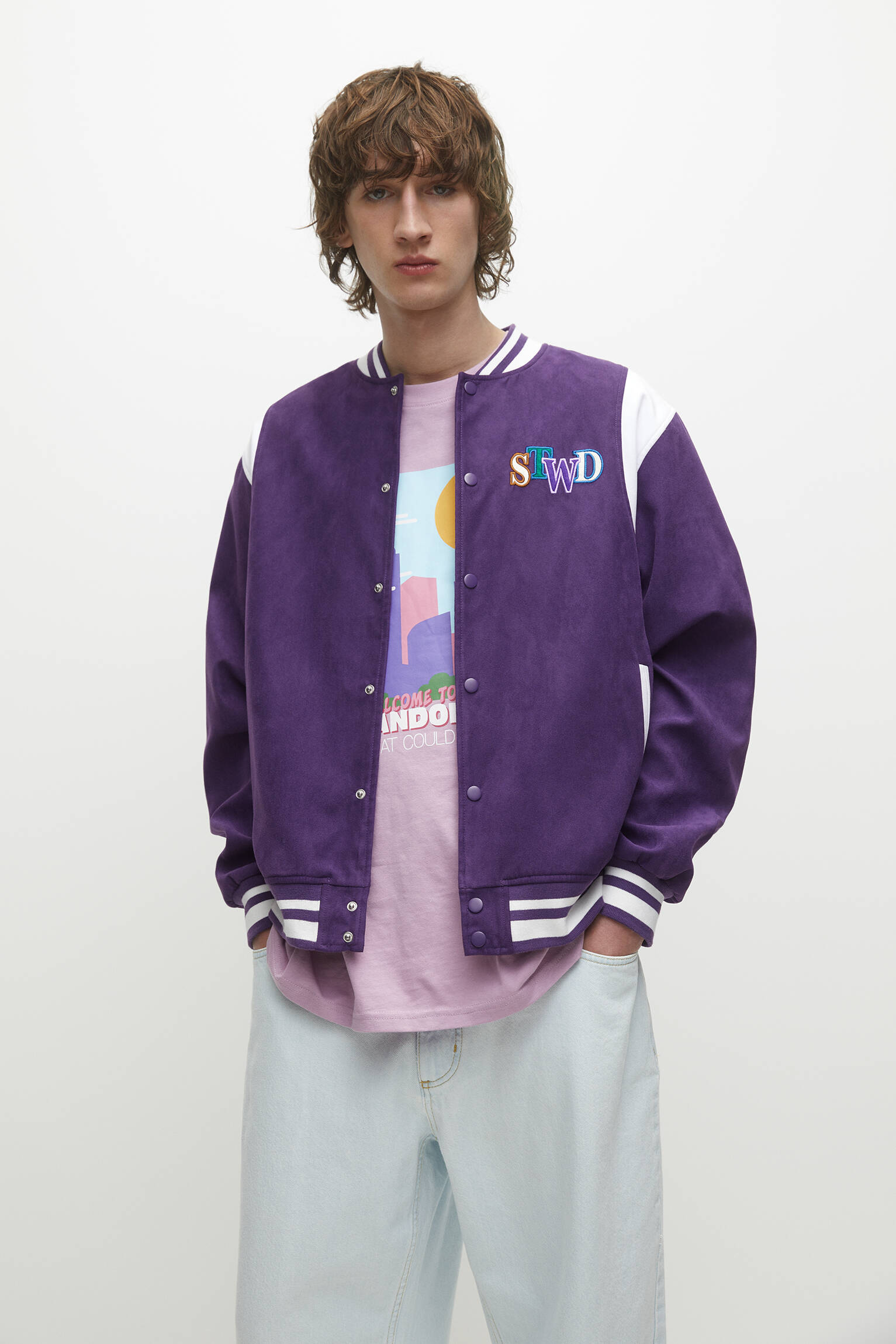 ANTELINA BOMBER CANADA - ROXO