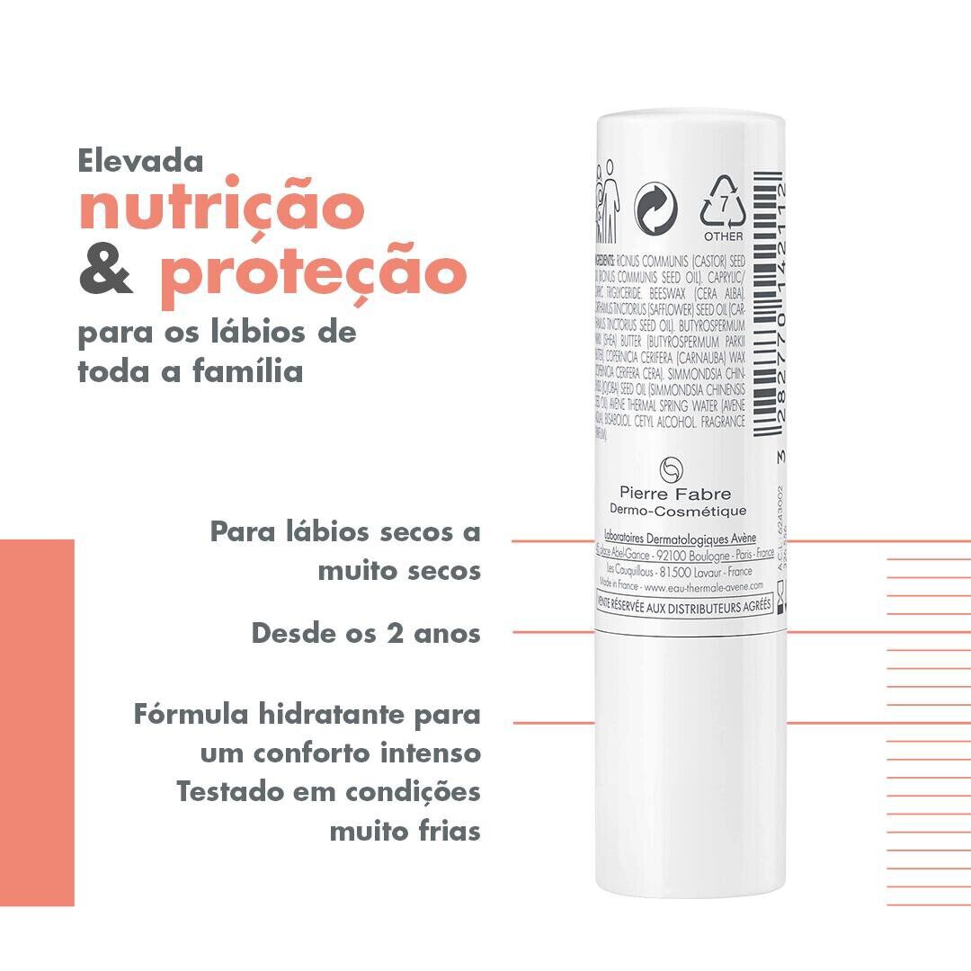 AVENE  Cold Cream Stick Lábios Nutritivo - 4gr