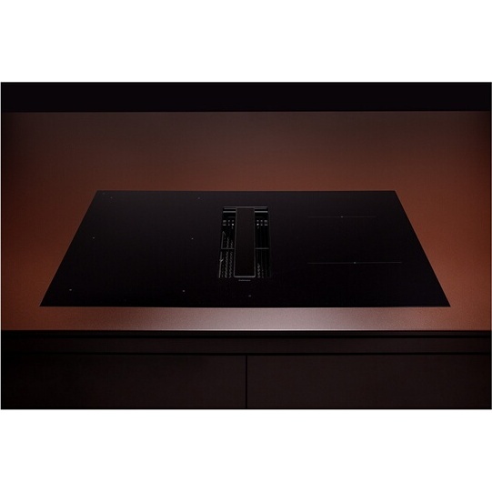 Plaque de cuisson avec hotte intégrée Falmec ZER03420 ZERO noir evacuation