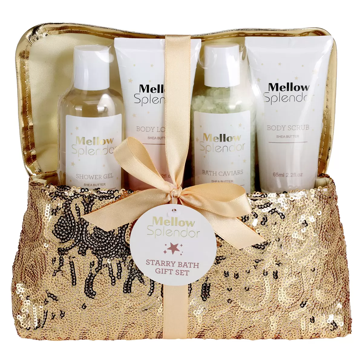 Bade-Geschenkset gold,weiss