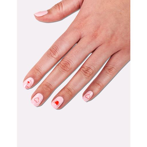 Le Mini Macaron Mini Nail Art Stickers, Forever Mon Amour