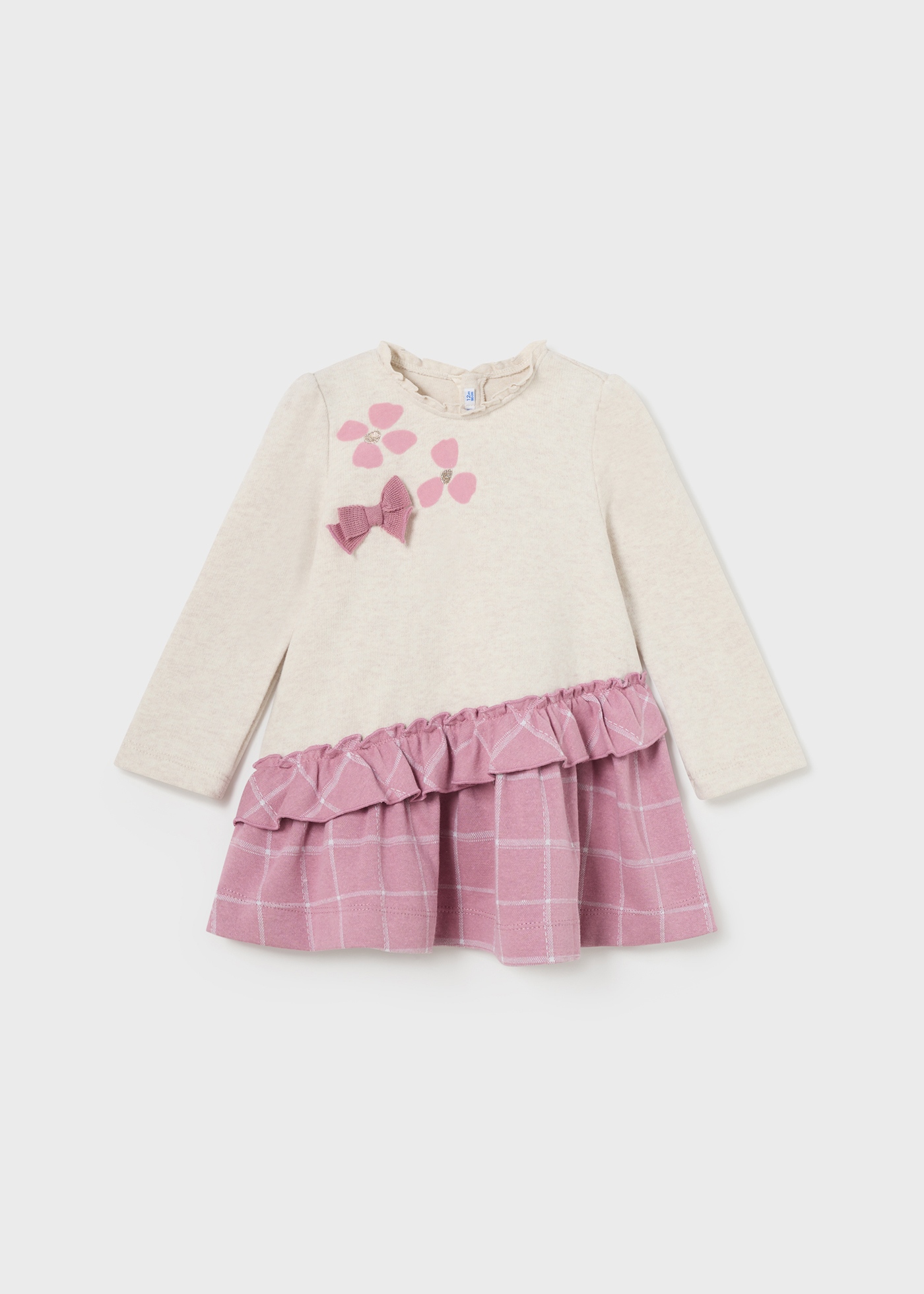 Vestido com estampa de bebê