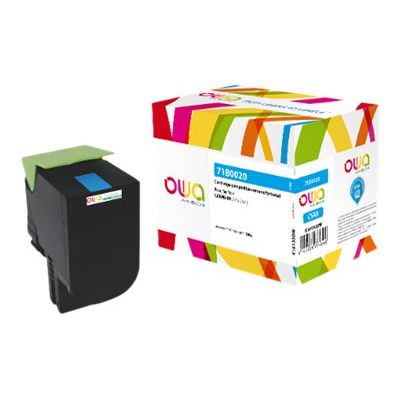 Cartouche laser compatible Lexmark 71B0020 - cyan - Owa K18130OW