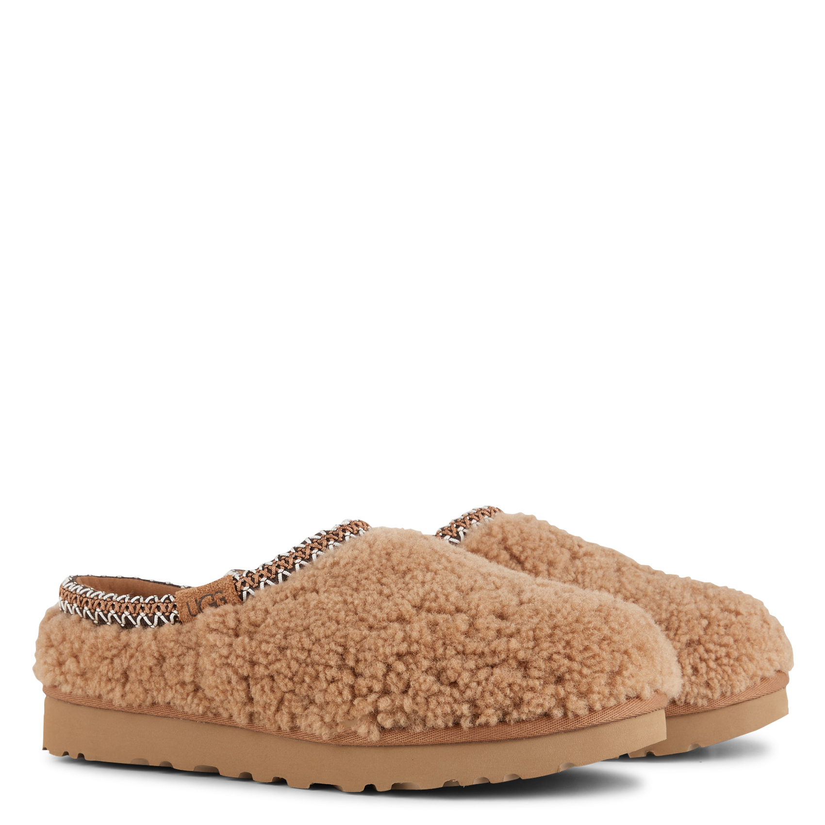 TASMAN MAXI CURLY - Chaussons en fourrure | Marron