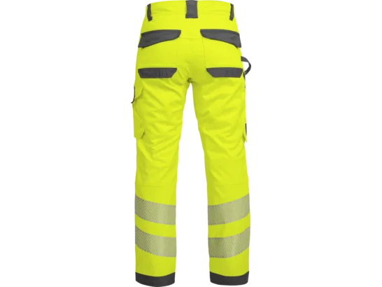 Pantalon de travail haute-visibilité EN 20471 2 Neon Würth MODYF jaune anthracite