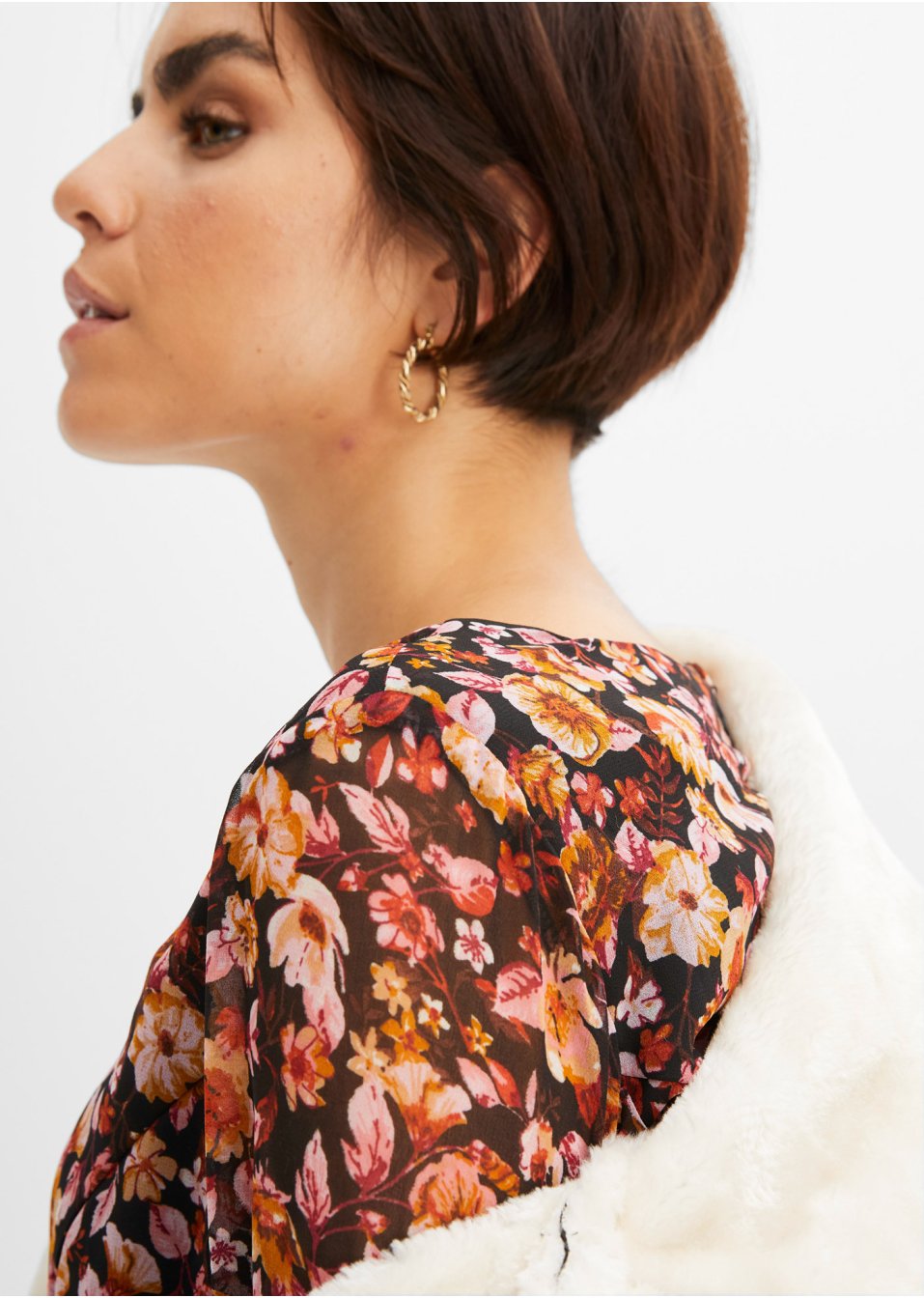 Robe en chiffon