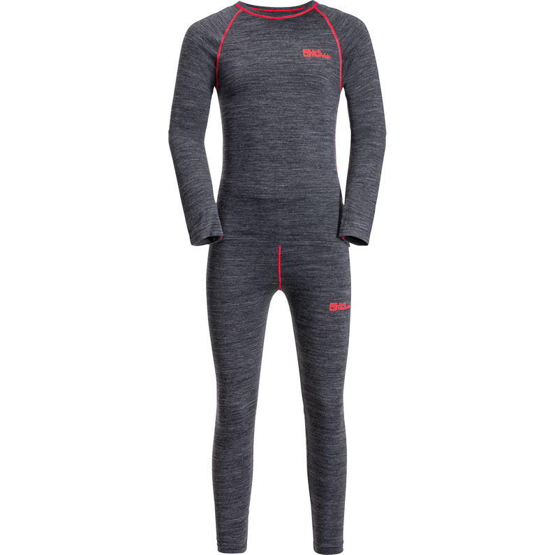 Jack Wolfskin Kinder Merino Baselayer Set