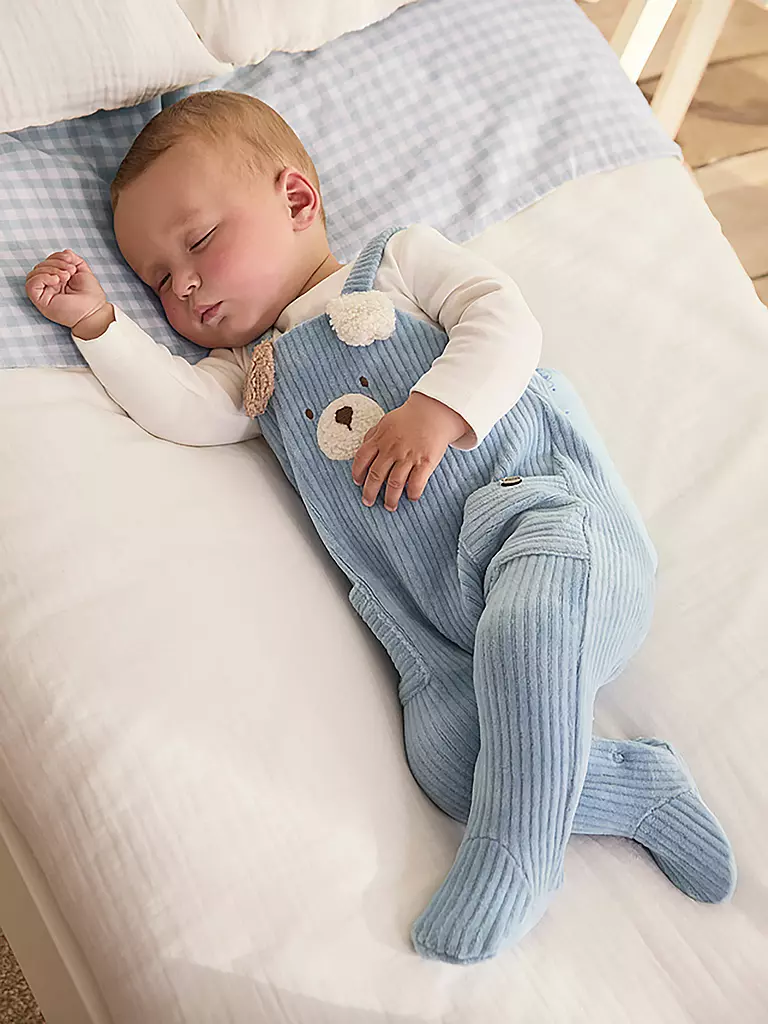 MAYORAL Baby Strampler  hellblau