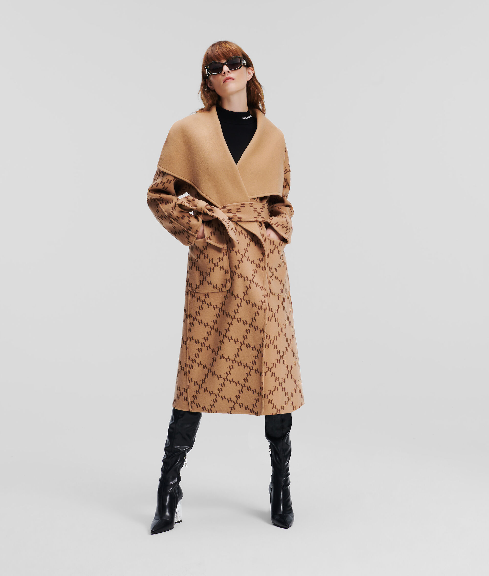 MANTEAU RÉVERSIBLE KL MONOGRAM
