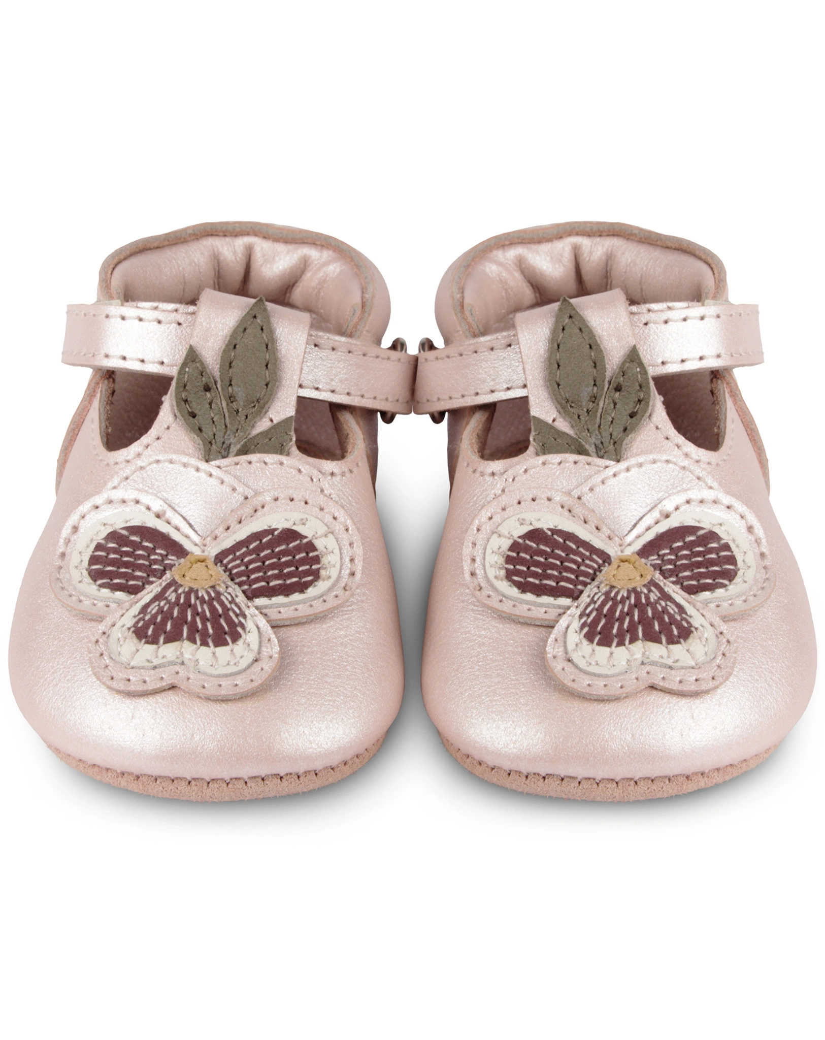 Spangenschuhe HEIDE - VIOLETTE  in rose metallic