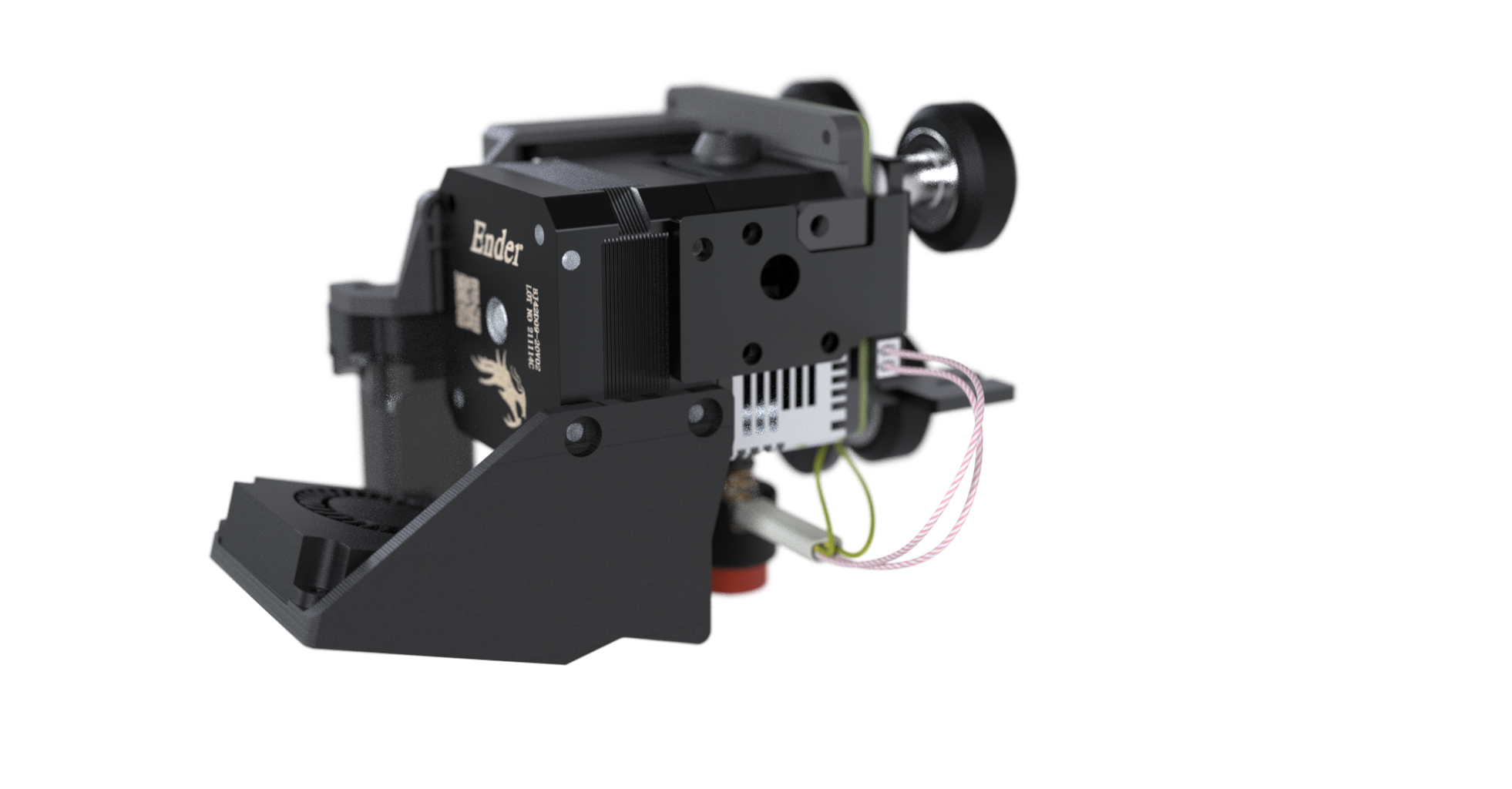 E3D  Revo Creality Sprite Upgrade Kit, Single Nozzle    Upgrade eines Creality Sprite Extruders mit einem E3D Revo Hotend