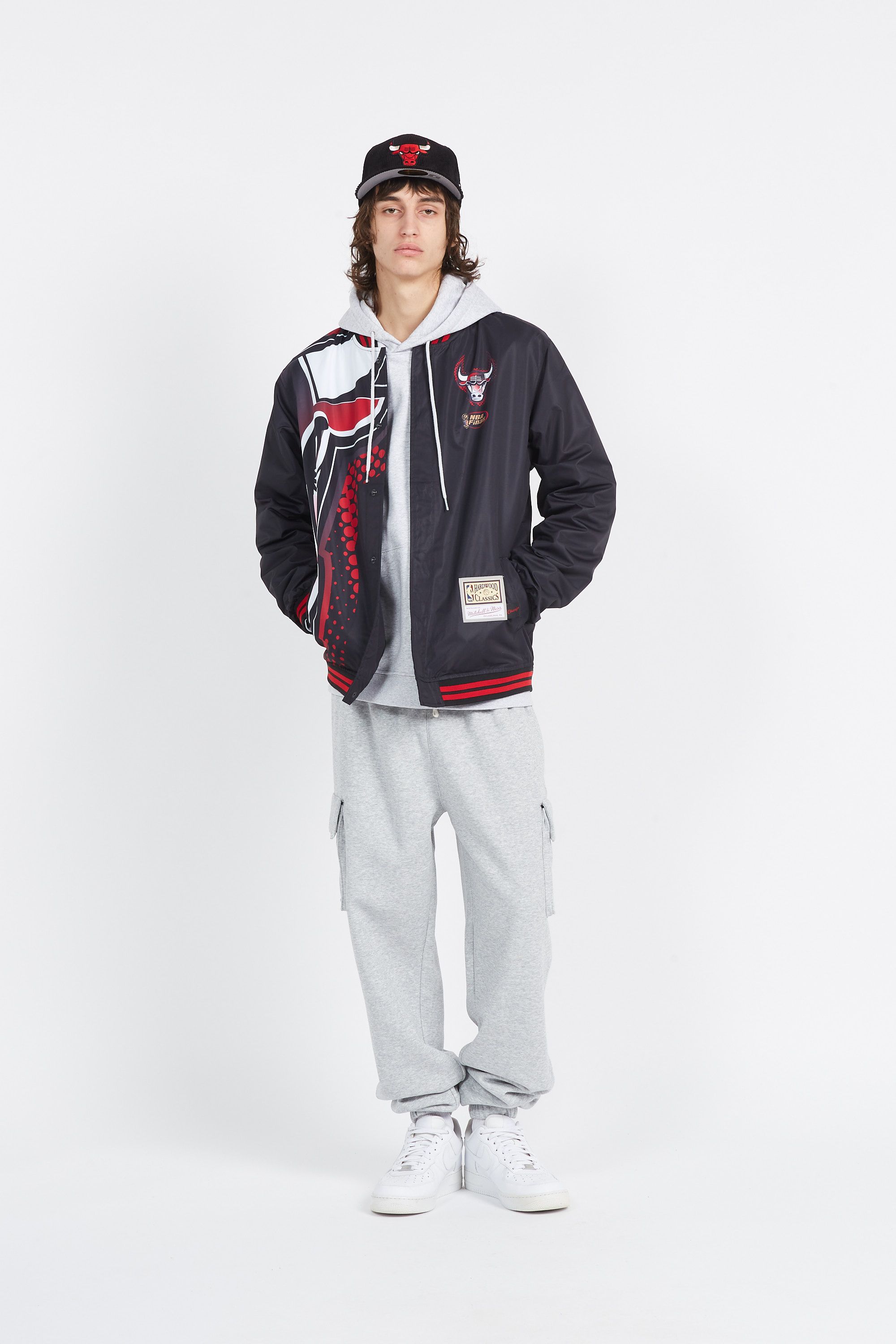 MITCHELL & NESS Veste OJBF5902-CBUYYPPPBLCK BIG Noir