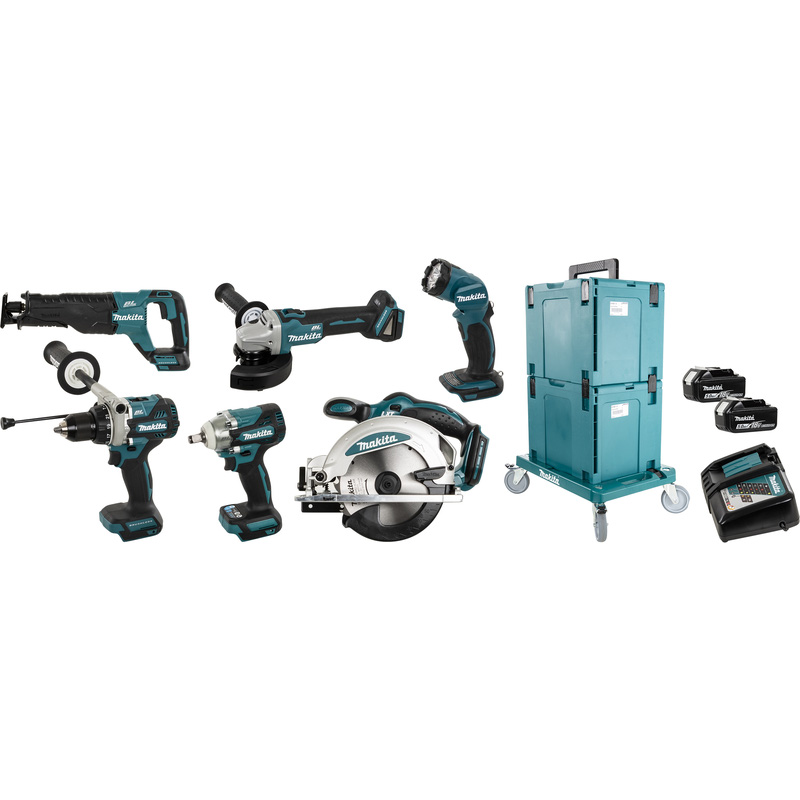 Makita DK371NX combopack 18V Li-ion 2x 5,0Ah