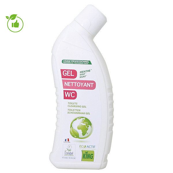 Gel WC détartrant King Eco'Actif 750 ml