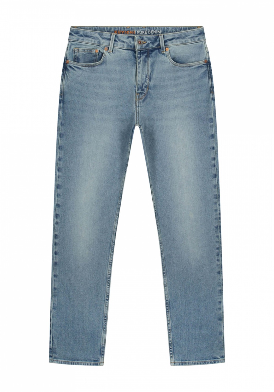 Kuyichi Damen-Jeans Jenna Boyfriend Faded Indigo