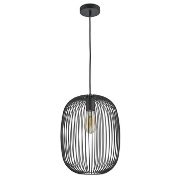 GAMMA hanglamp Nikki zwart Ø28 cm