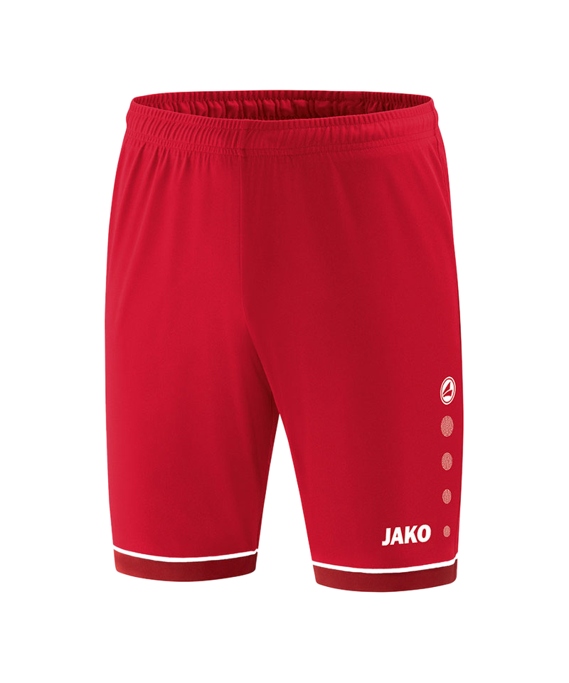 JAKO Competition 2.0 Sporthose Rot Weiss F01