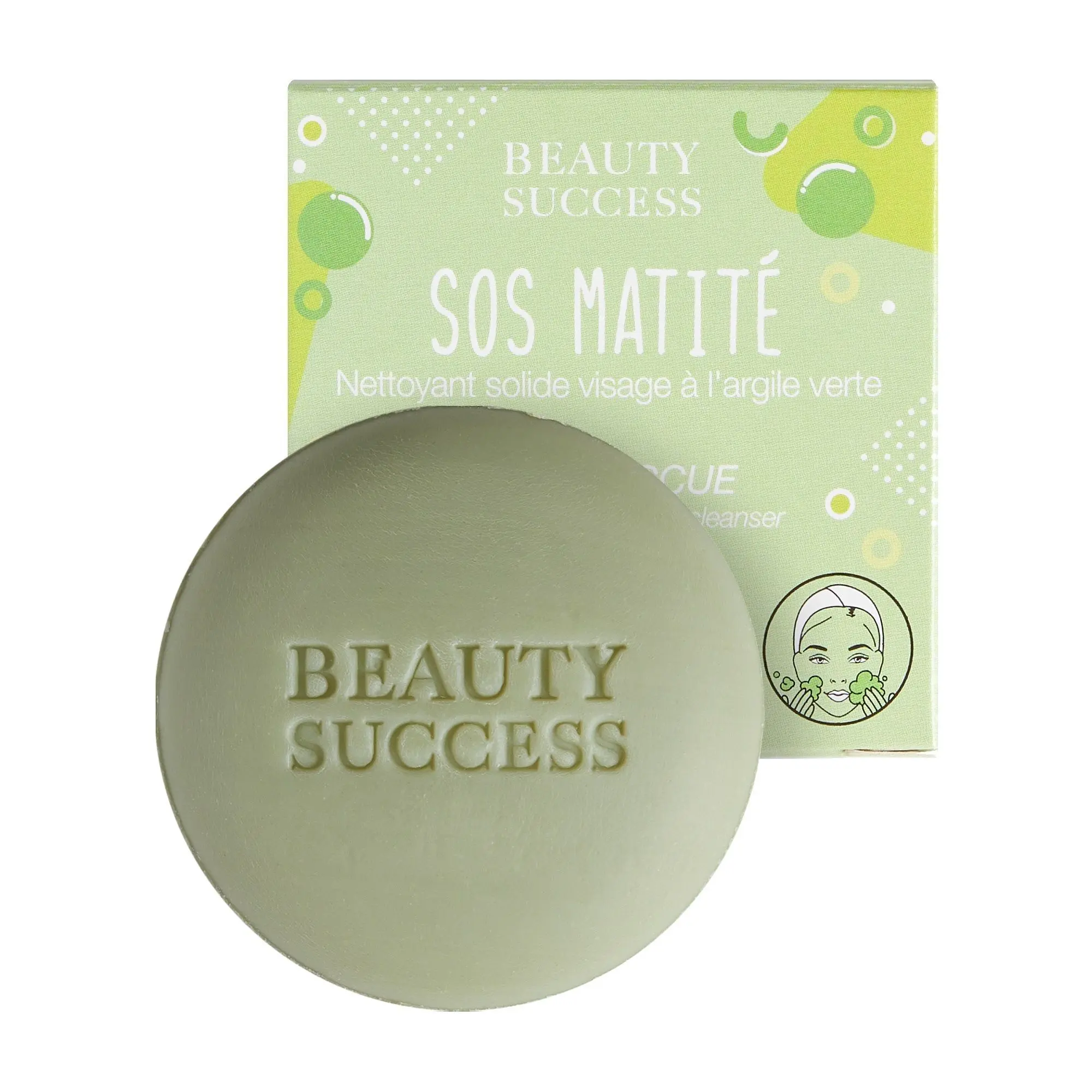 Beauty Success - Nettoyant Solide Visage SOS Matité Nettoyant Visage- slider-matifiants