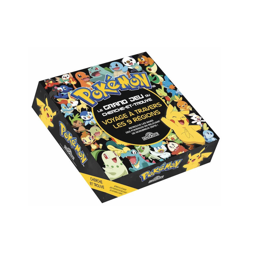 Pokémon - Le Grand Jeu du Cherche et Trouve :  Voyage à Travers les 9 Régions