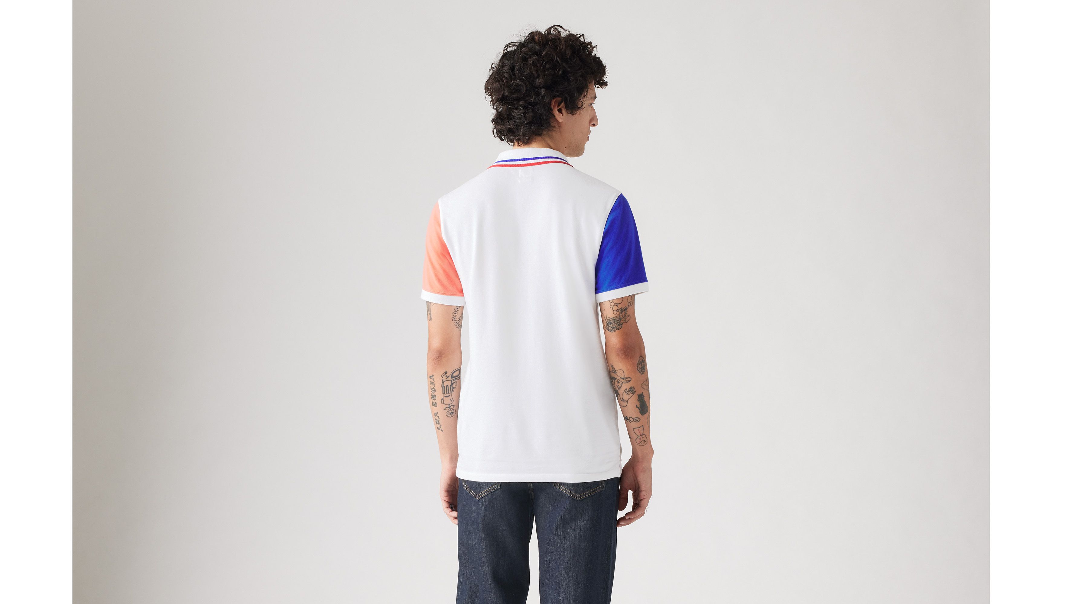 Chemise polo Housemark Slim - White + - Blanc