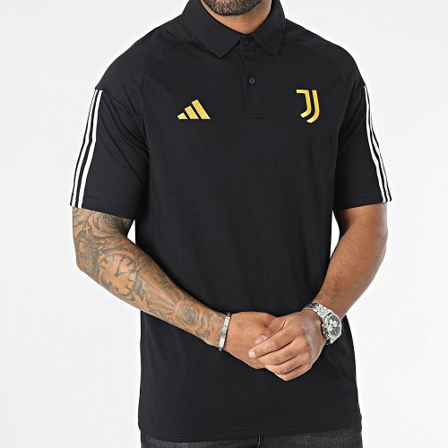 Polo Manches Courtes Juventus HZ5056 Noir