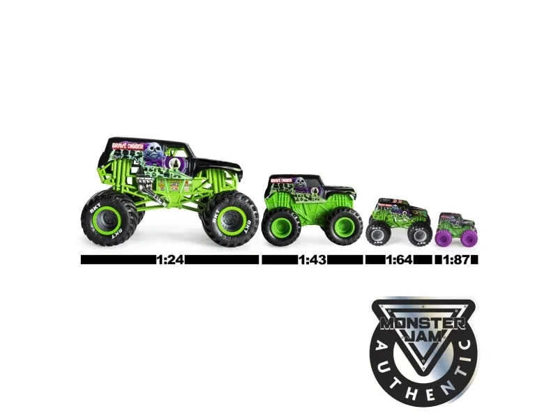 Monster Jam Mini Scale 5 pack